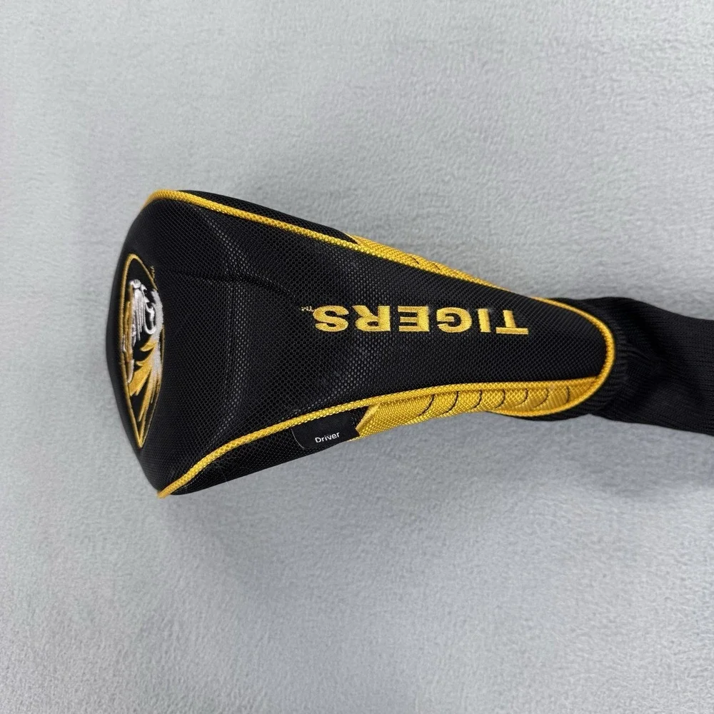 MISSOURI TIGERS DRIVER 1 WOOD & HYBRID HEADCOVER TEAM EFFORT HEAD COVER BLACK
